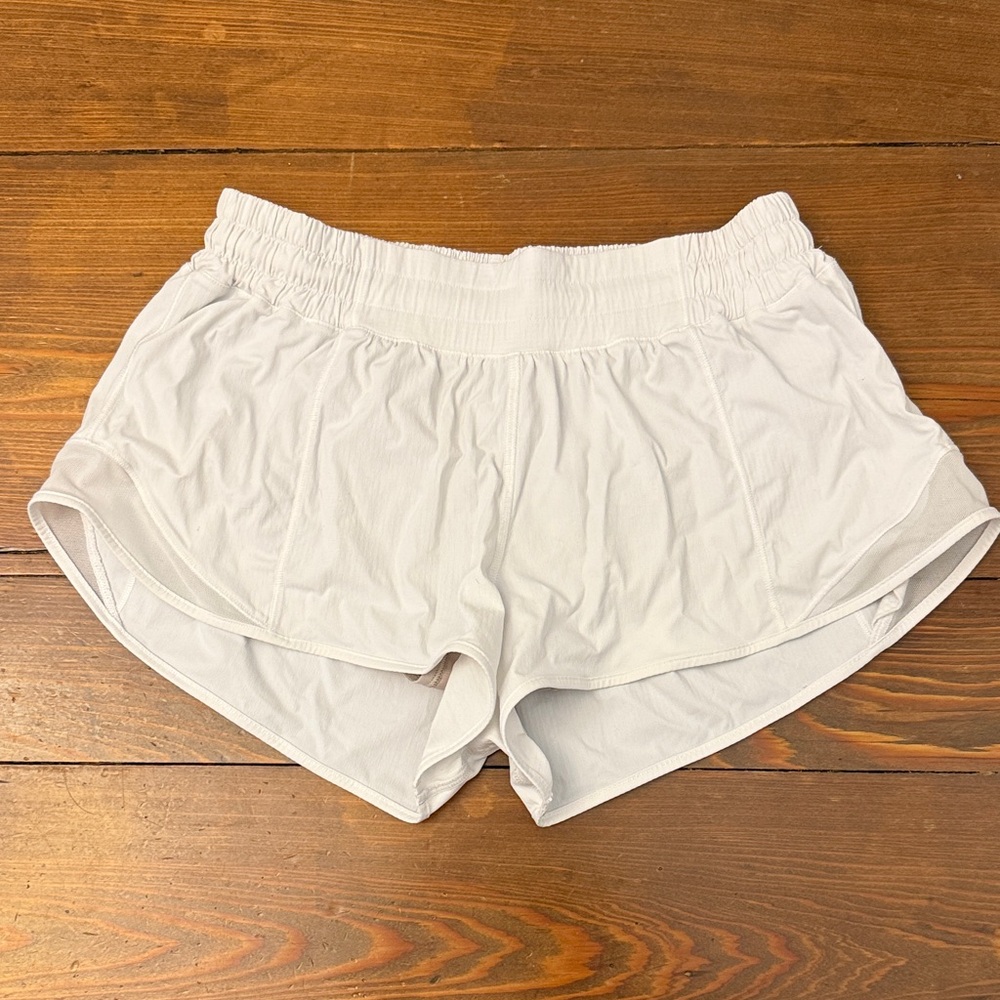 lululemon athletica White Athletic Shorts